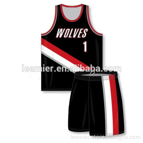 Unique style basketball jersey